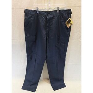 National Patrol Mens Black Tactical Cargo Pants Size 36 New With Tags RN133667